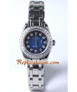 Rolex Replique DateJust - Silver Lady's