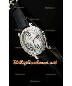 Chopard Happy Sport Suisse Femme Montre avec Purple Sangle