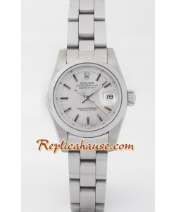 Rolex Replique DateJust - Silver-Lady's