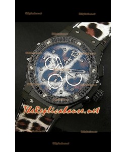 Hublot Big Bang PVD Coated Casing Leopard Edition Montre