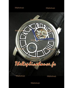 Ballon de Cartier Tourbillon volant Reproduction Montre Japonais - Boitier Acier