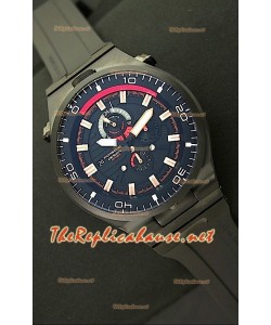 Porsche Design Diver Japanese Quartz Movement Montre avec PVD