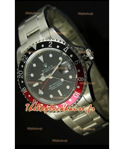 Reproduction Montre Suisse Rolex GMT Masters II - Mouvement 2013 Mis à Jour