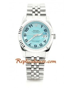 Rolex Replique Datejust Silver Hommes Montre