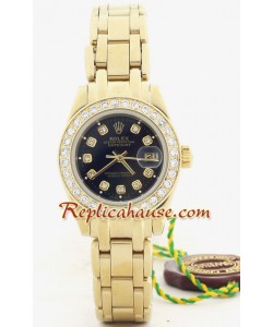 Rolex Replique DateJust - d' or Lady's