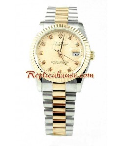 Rolex Replique Datejust Hommes Montre - Pink d' or