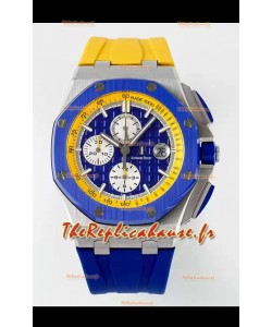 Audemars Piguet Royal Oak Offshore Chronograph Ryders Cup Édition bleue Miroir 1:1 Réplique Montre