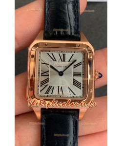 Cartier Santos Dumont Montre réplique 1:1 suisse en boîtier or rose 38MM