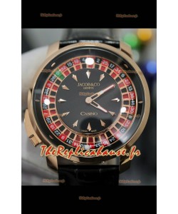 Jacob and Co Roulette Edition en or rose Réplique de la montre 