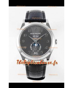 Patek Philippe Calendrier Annuel 5396G-014 Complications Montre Suisse Réplique avec cadran gris 