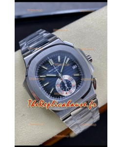 Patek Philippe Nautilus 5980/1A Boîtier acier 904L et cadran noir - Réplique Miroir 1:1