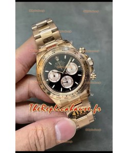 Rolex Daytona REF.126505 Cal 4131 1:1 Réplique Montre Suisse - Acier 904L Or Rose 