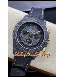 Montre Rolex Cosmograph Daytona DiW AVIA GREY Edition en fibre de carbone - Mouvement Cal.4130 