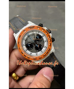 Rolex Cosmograph Daytona DiW OCELLARIS Edition Montre en fibre de carbone blanche - Mouvement Cal.4130 