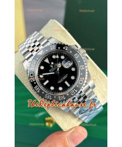 Rolex GMT Masters II 126710GRNR « Bruce Wayne » 904L Acier Bracelet Jubilé Réplique Suisse 