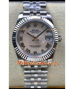 Rolex Datejust 178384 31MM Réplique Suisse en acier 904L avec cadran nacré - Réplique miroir 1:1