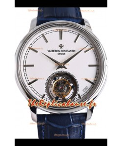 Vacheron Constantin Traditionelle Swiss Tourbillon Boîtier acier Montre réplique 1:1