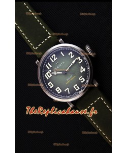 Montre Zenith Pilot Type 20 Extra 40 mm Cadran Vert Spécial Répliquée à l’identique 1:1