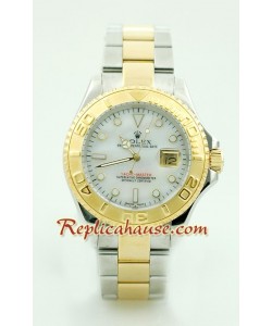 Rolex Replique Yacht Master Two Tone Hommes Size