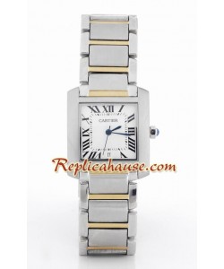 Cartier Tank Francaise Grand Modele Hommes