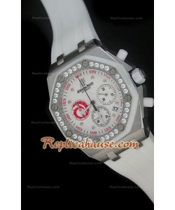 Audemars Piguet Royal Oak Offshore Alinghi White Femmes Montre