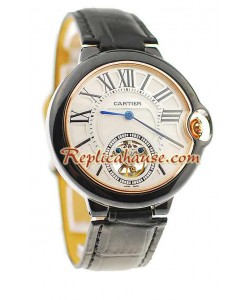 Ballon Blue De Cartier flying Tourbillon Montre Replique