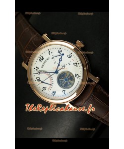 Breguet Rétrograde Jour/Date Montre Japonaise Automatique avec Tourbillon