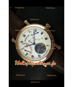Breguet Rétrograde Jour/Date Montre Japonaise Automatique avec Tourbillon