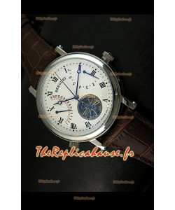 Breguet Rétrograde Jour/Date Montre Japonaise Automatique avec Tourbillon