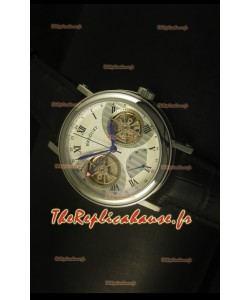 Montre Double tourbillon Breguet avec mouvement japonais 