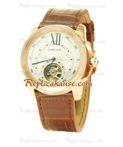 Calibre de Cartier Flying Tourbillon Montre Replique