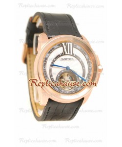Calibre de Cartier Flying Tourbillon Montre Replique