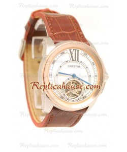 Calibre de Cartier Flying Tourbillon Montre Replique