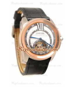 Calibre de Cartier Flying Tourbillon Montre Replique