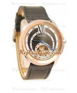 Calibre de Cartier Flying Tourbillon Montre Replique