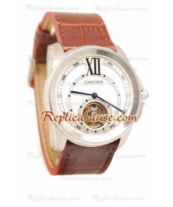 Calibre de Cartier Flying Tourbillon Montre Replique