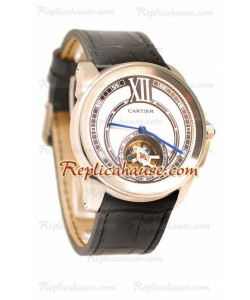 Calibre de Cartier Flying Tourbillon Montre Replique