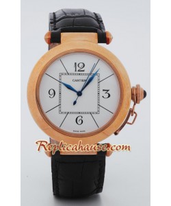 Cartier De Pasha Montre Replique - Pink d' or Montre