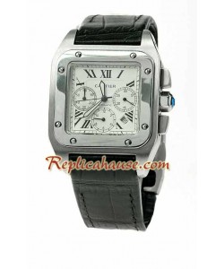 Cartier Santos 100 Chronograph Japonais Montre