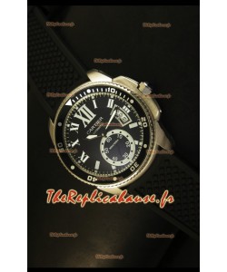 Calibre de Cartier 43mm avec mouvement japonais de première qualité 