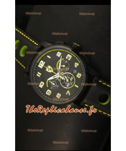 Montre chronographe Scuderia Ferrari Heritage en acier noir