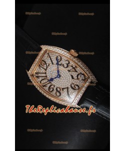 Montre pour femmes Master of Complications Casablanca de Franck Muller avec boîtier or rose 