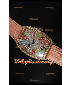 Montre pour femmes Master of Complications Casablanca de Franck Muller avec boîtier or rose 