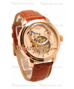 Glashutte Panaomatic Regulator Tourbillon Montre Replique