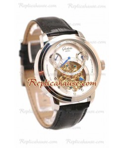Glashutte Panaomatic Regulator Tourbillon Montre Replique