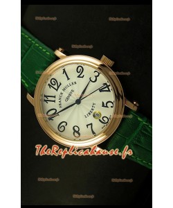 Montre japonaise Franck Muller Master of Complications Liberty sur bracelet vert