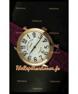 Montre japonaise Franck Muller Master of Complications Liberty sur bracelet marron