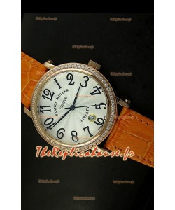 Montre japonaise Franck Muller Master of Complications Liberty avec chiffres noirs