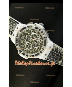 Montre Hublot Big Bang Snow Leopard Édition MARIA HOFL -RIESCH Edition 34mm