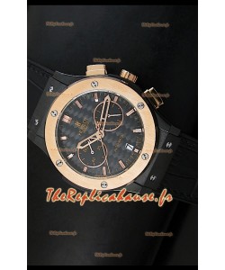 Réplique de montre Quartz japonaise Hublot Classic Fusion Chrono - Deux tons